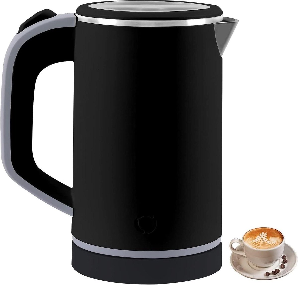 Reis Waterkoker - Mini Waterkoker - Snel Warm Water - Automatische Uitschakeling - 800 ml - Zwart
