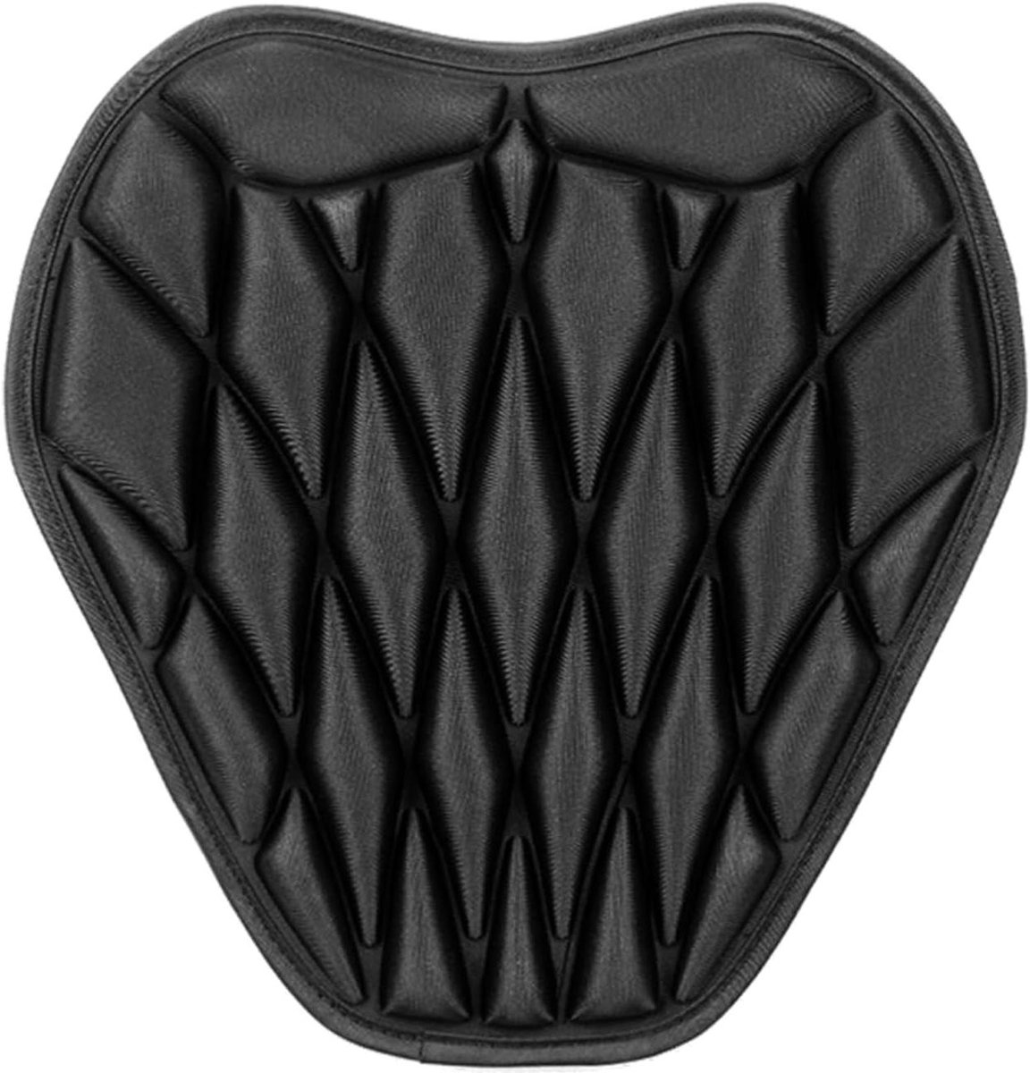 Zitkussen Motorfiets - Scooter Kussen Demping - Comfortabel Rijden - 3D Schuim Ademend - 20-37 cm - Blauw