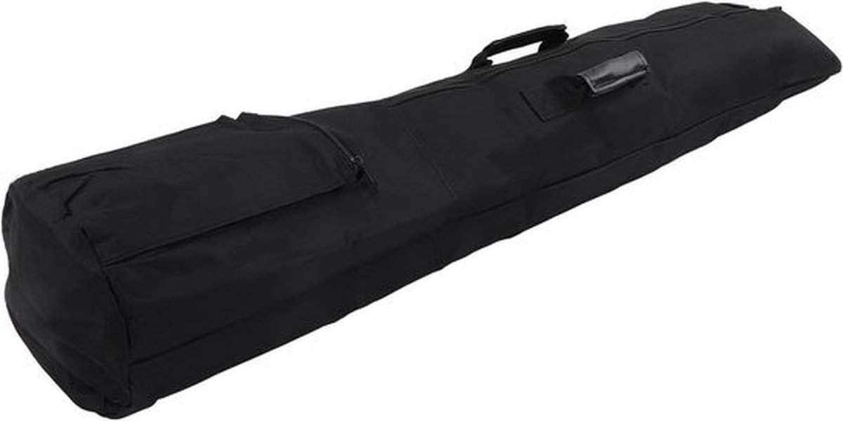 Waterdichte draagtas voor metaaldetectoren, 41.3 inch met zijvak, opbergtas voor schatten en accessoires, ideaal voor reizen en gebruik buitenshuis