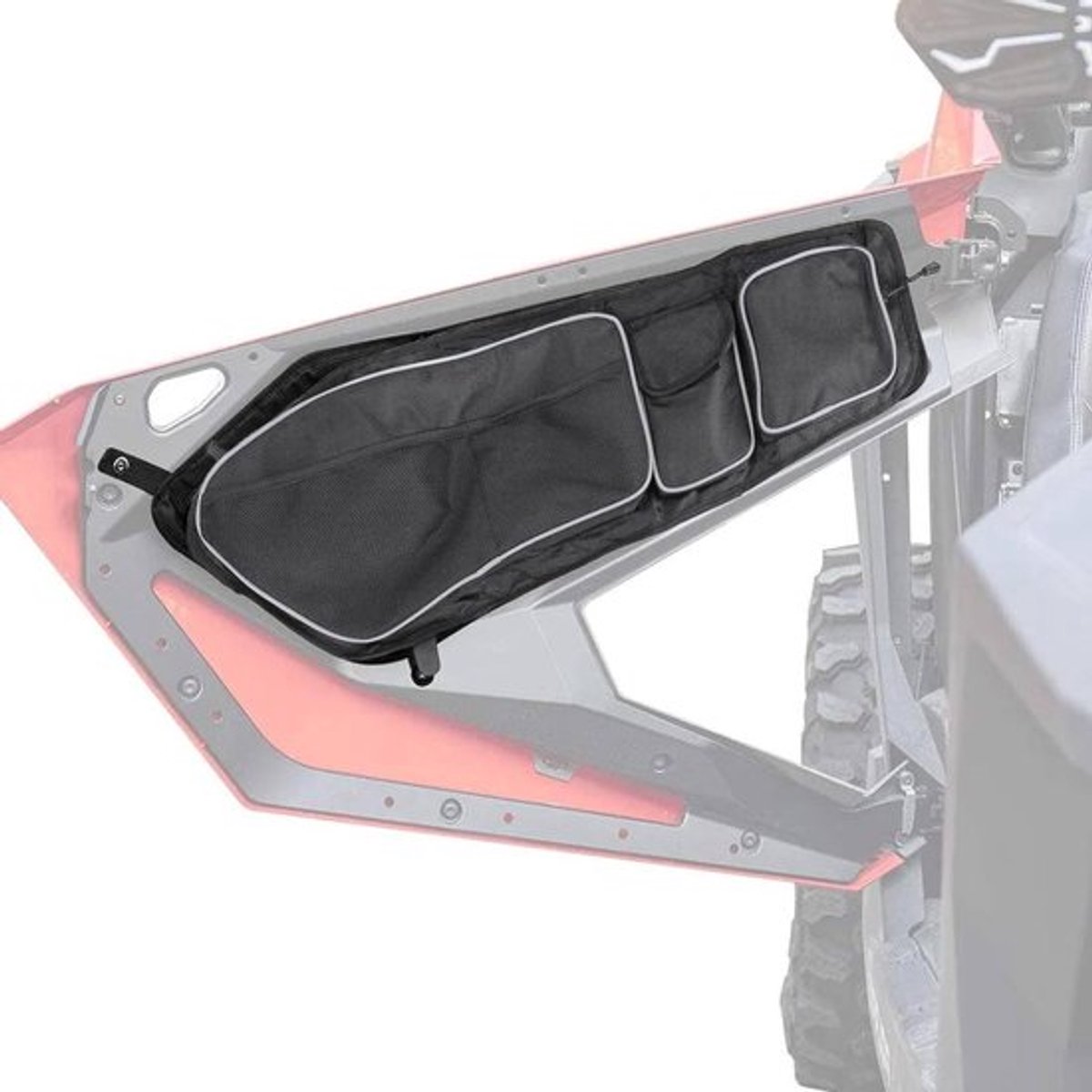 Frontdeur gereedschapstassen met kniebeschermer, 1 paar opbergtassen voor RZR Pro XP/XP 4 en Turbo R, ideaal voor extra opslag en gebruiksgemak in 2020-2024 modellen