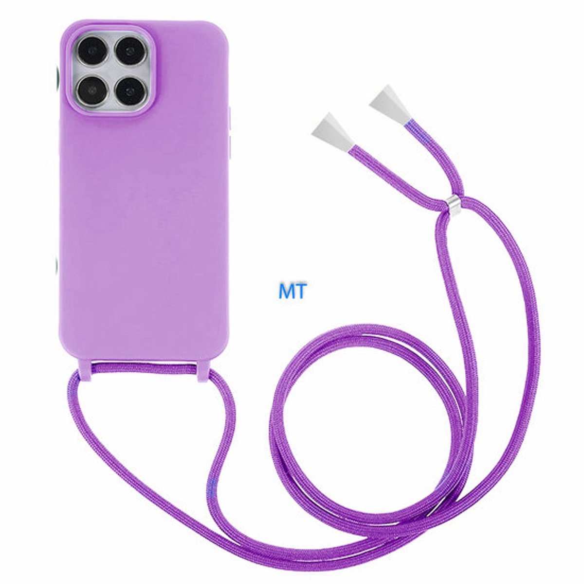 GREEN ON Cord Case Colours For IPhone 11 - Paars/Purple