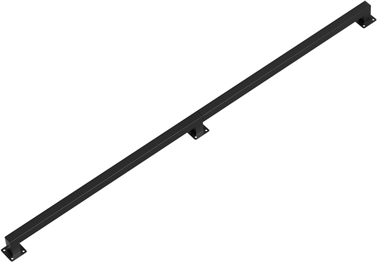 120 cm Trapleuning Trapleuning Wandbevestiging Binnen Buiten Binnen & buiten Zwart