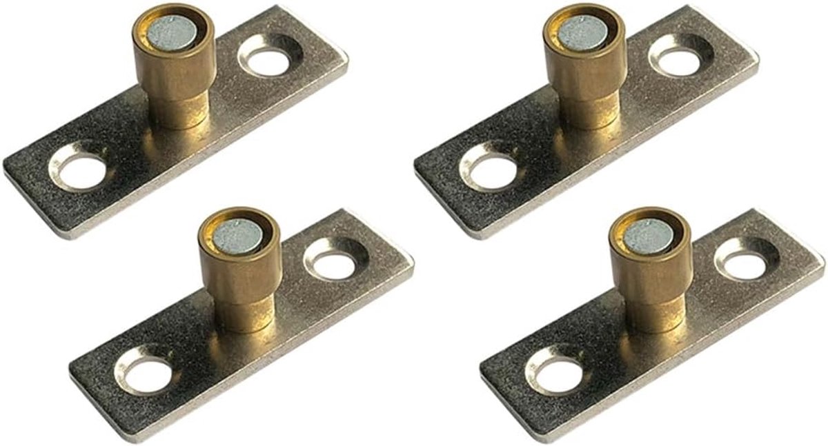 SnelShoppen - 4 Stuks Sliding Door Guide, 10mm Diameter Locatie Stopper Gidswiel voor Vloer van Kastdeur, Voor Soepele Beweging en Stabiele Installati