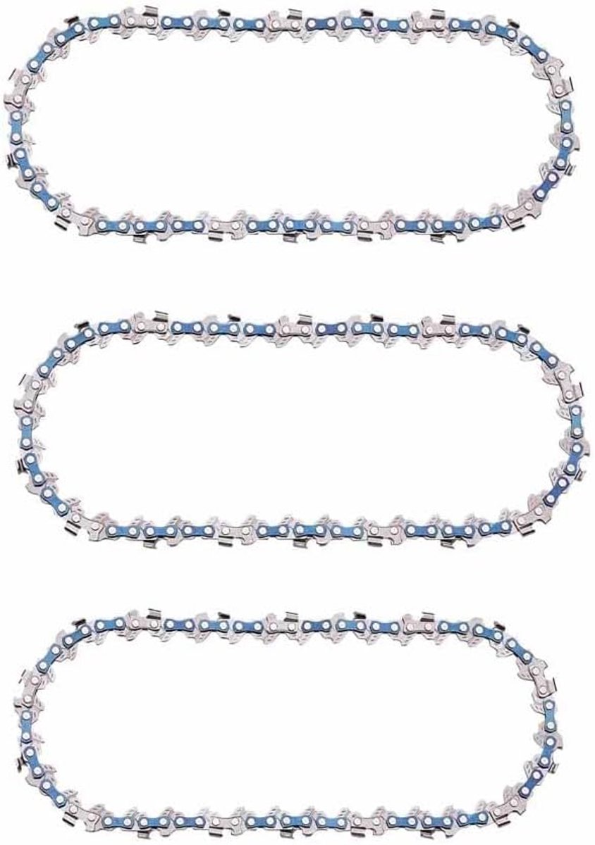 3 stks Kettingzaag Kettingen voor 6 & 8 inch mini kettingzaag, kettingzaag vervanging ketting accessoires voor ASIN: - ShopVlot