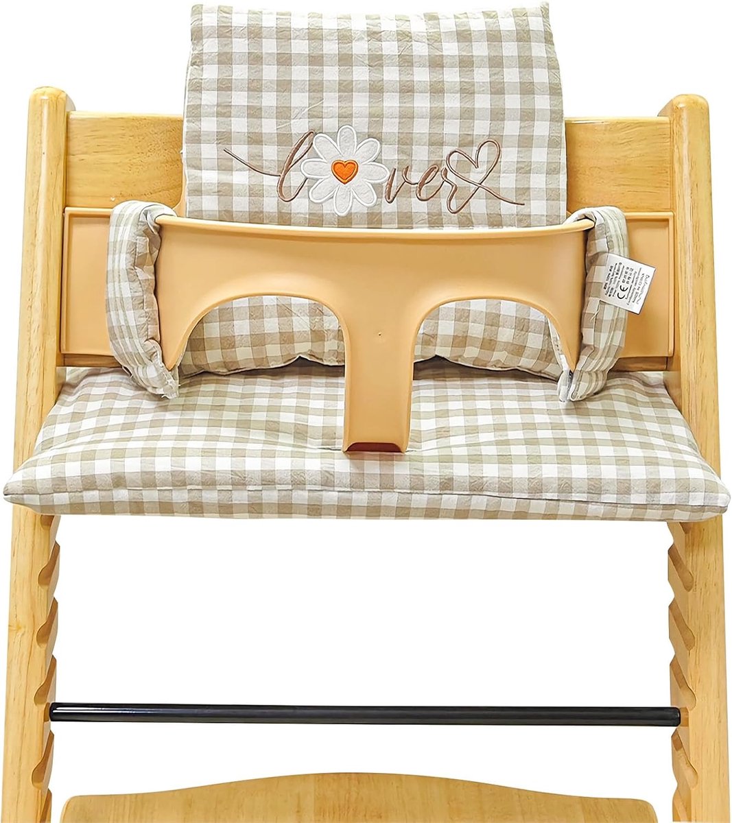 SnelShoppen - Hoogwaardige Hoogstoel Kussen voor Stokke Tripp Trapp, Comfortabele Zitting met Schattige Afbeeldingen, Machinewasbaar en Eenvoudig Scho