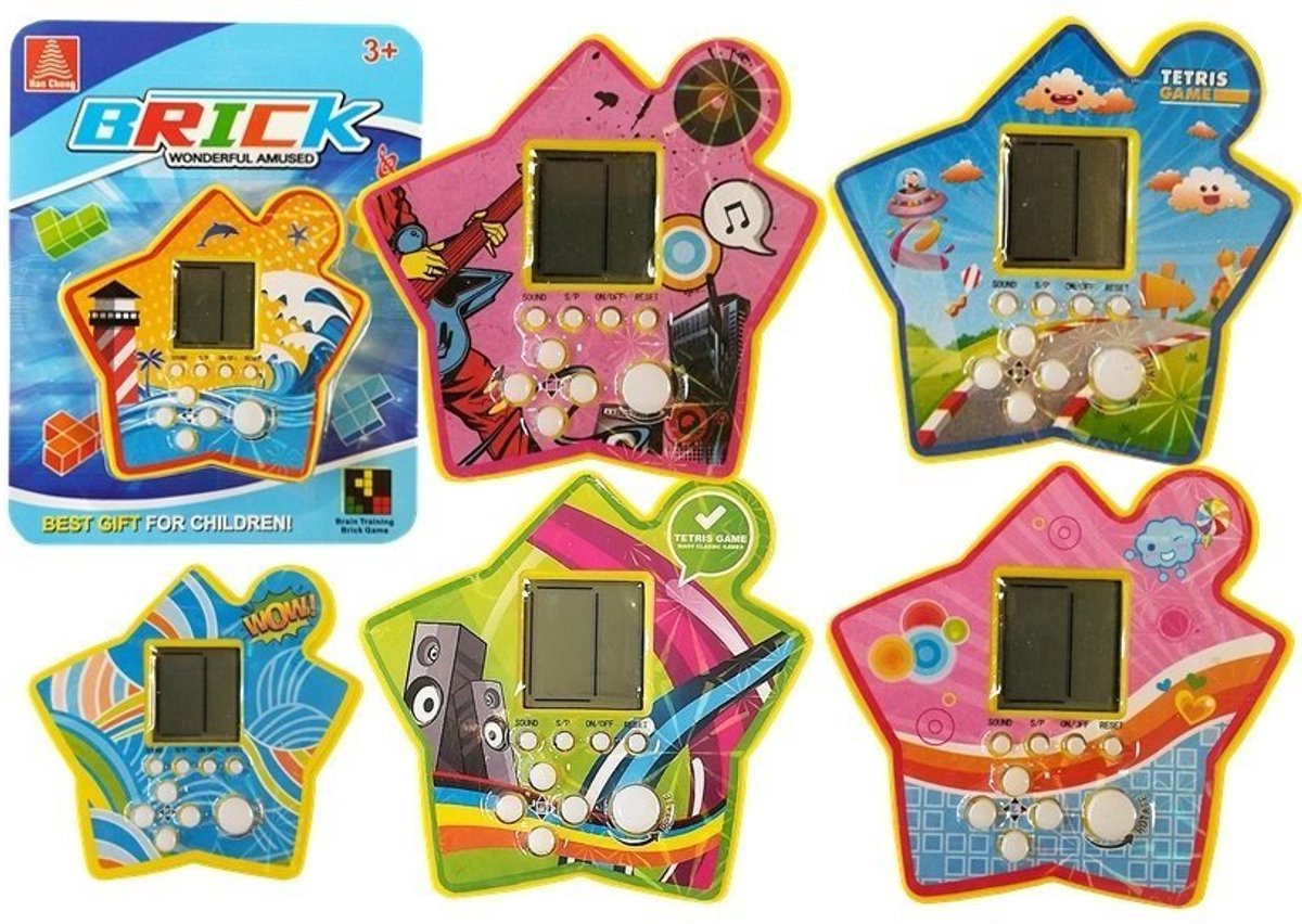 Brick Game Elektronische Tetris Portable Star - UNI