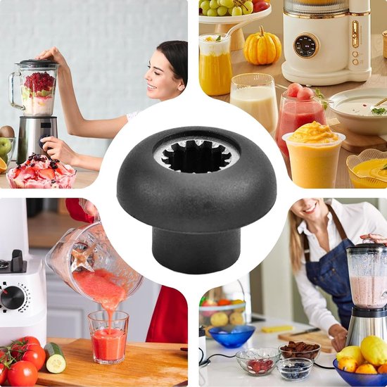 Blender Paddestoel Hoofd - Vervangende Onderdelen - Drankjes Maken - Eenvoudig te Installeren - 197 Inch Diameter - Meerkleurig — afbeelding 2