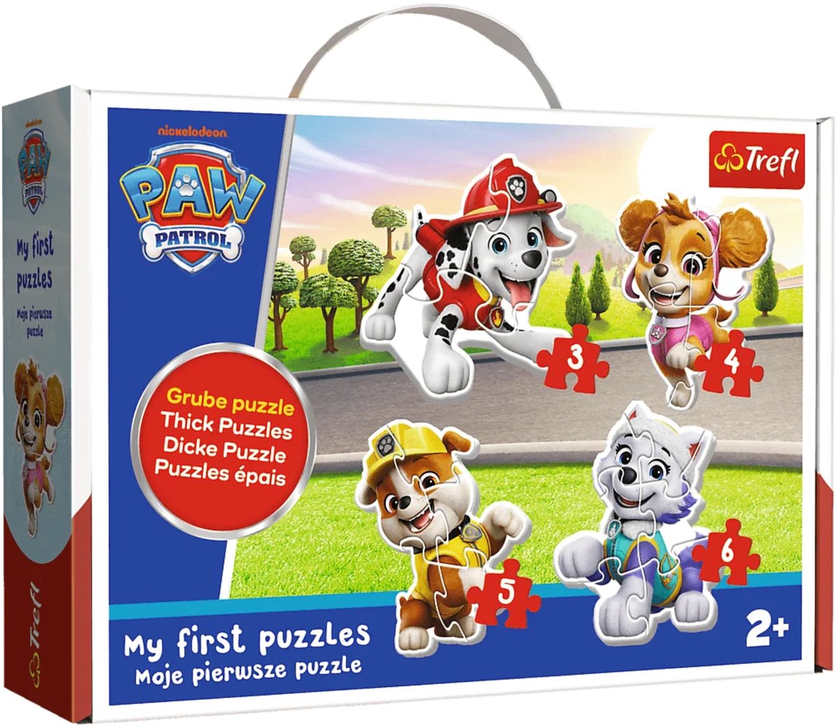 Klassieke babypuzzel - Mooie honden - Paw Patrol Trefl 36136