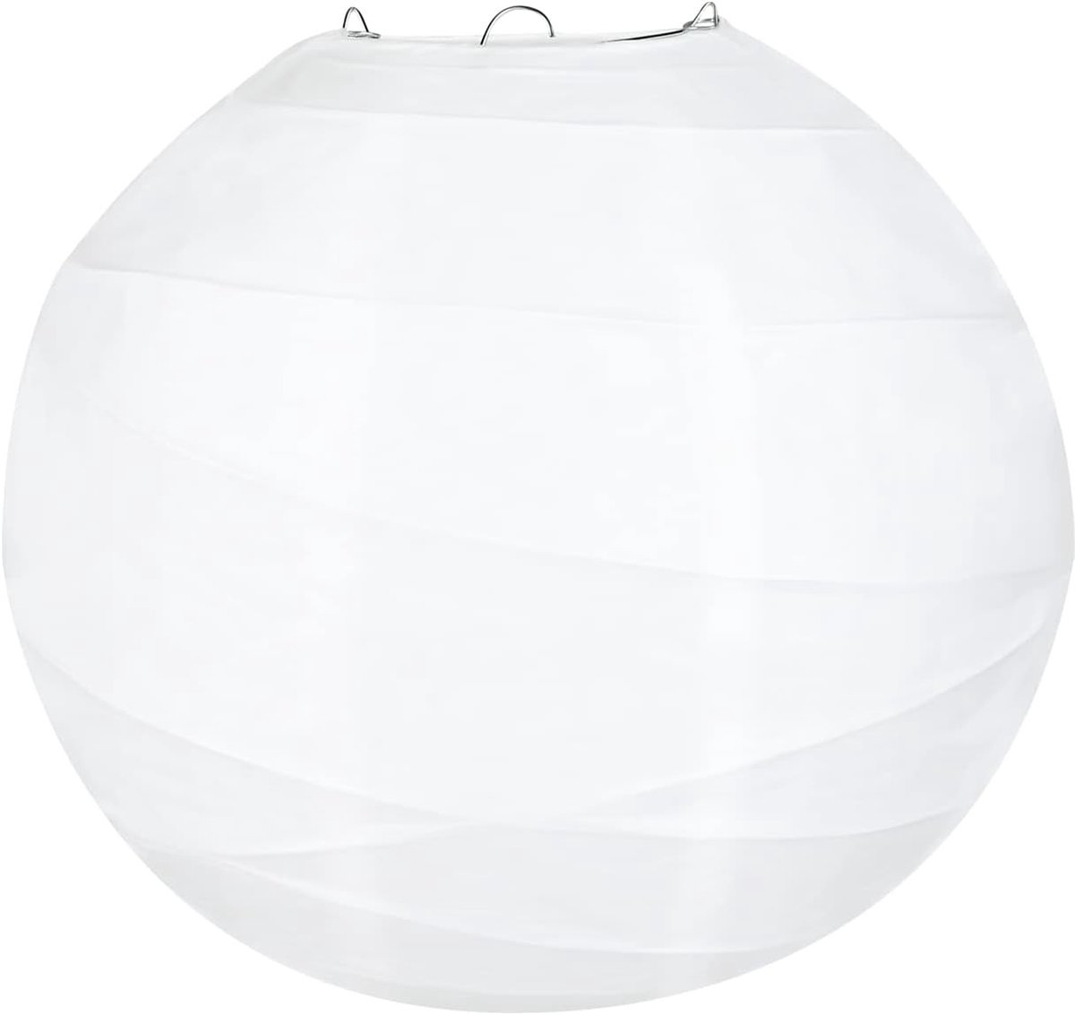 Ronde Ribbelpapier Lampion van 30 cm voor Feestdecoratie, Tuin, Bruiloft en Verjaardag