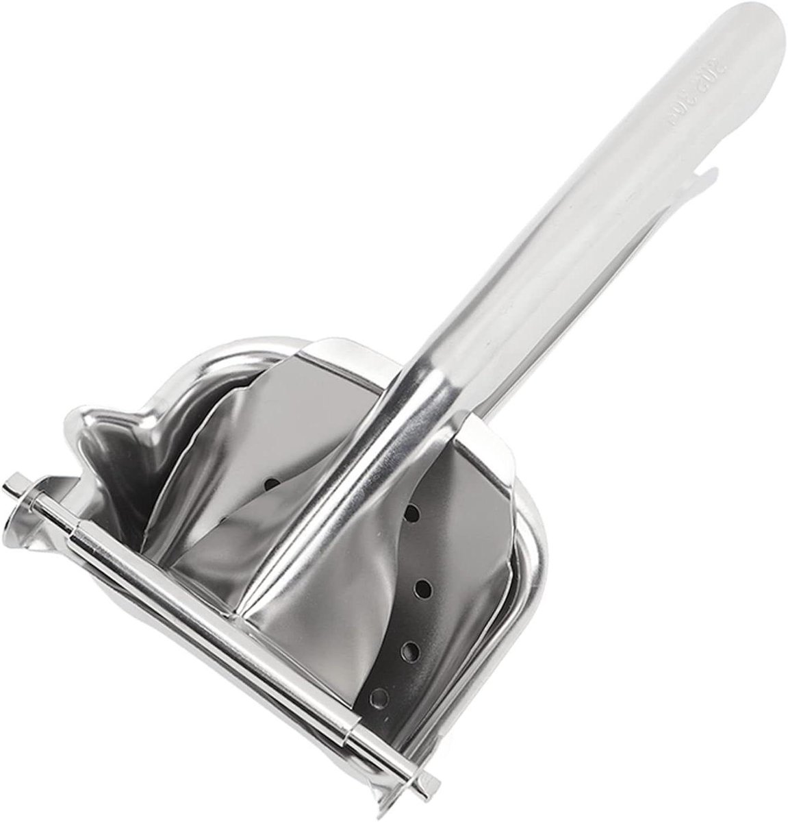 Roestvrijstalen Citruspers - Handpers Sinaasappel - Sap Maken - Ergonomisch Ontwerp - 24D x 13B x 8H cm - Zilver