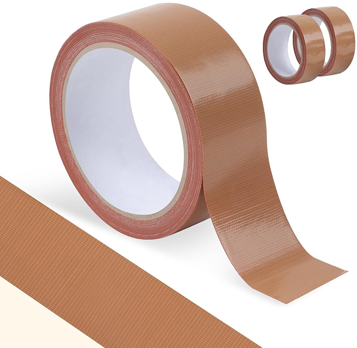 SnelShoppen - 2 Rollen PVC-Plakband, Premium Ducttape Waterdicht, Isolatietape voor Zware Toepassingen, 5,5 cm x 100 cm, Voor Binnen en Buiten, Ideaal