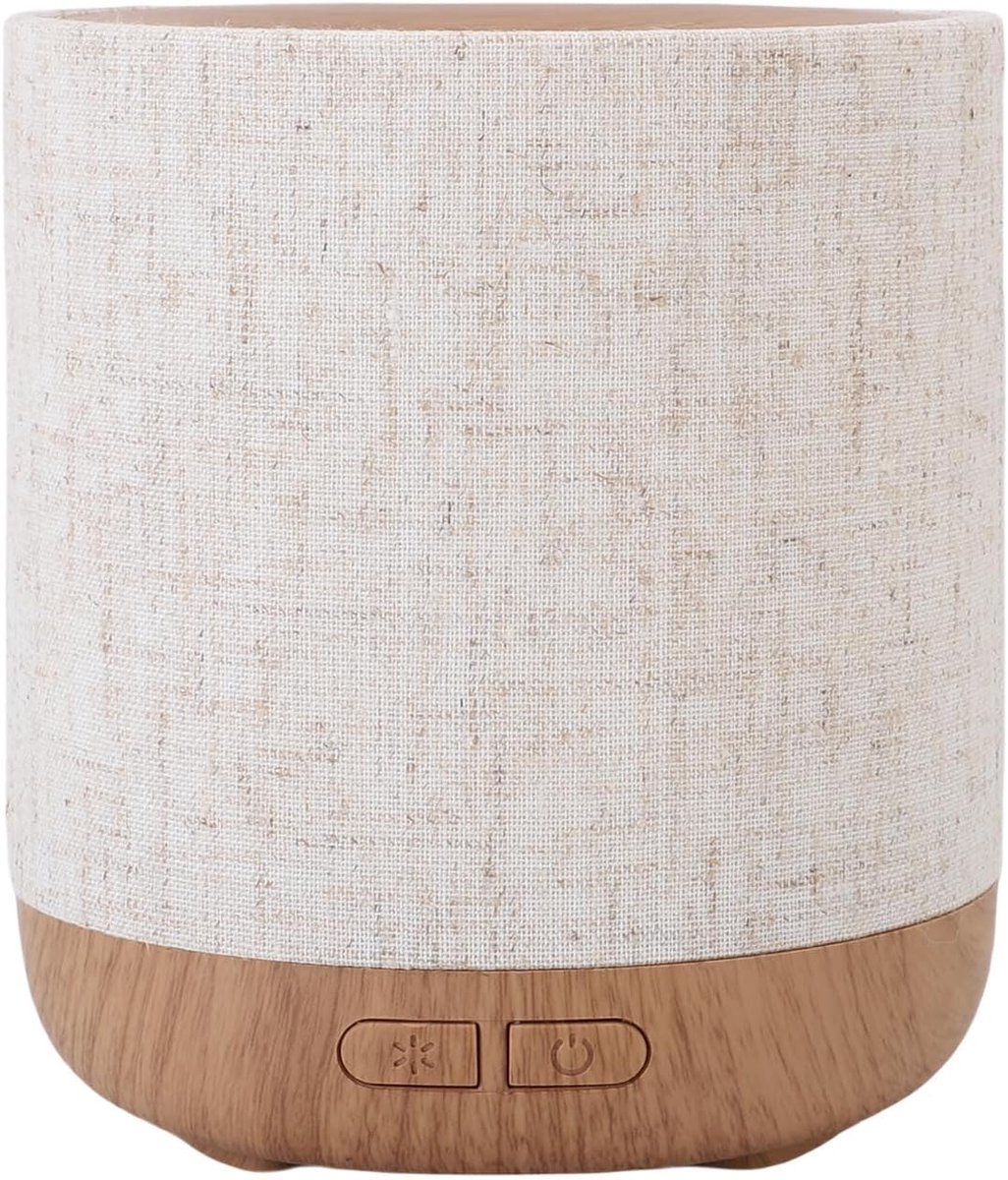 SnelShoppen - Elegante Mini Luchtbevochtiger en Essentiële Olie Diffuser met Nachtlampje, Laag Geluidsniveau voor Thuis, Badkamer en Commercieel Gebru