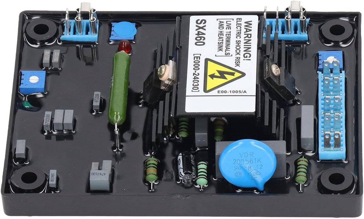 SnelShoppen - Automatische Spanningsregelaar SX460 Vervanging voor Generatoren, Industrie AVR Module voor Effectief Energiebeheer, Betrouwbare Prestat