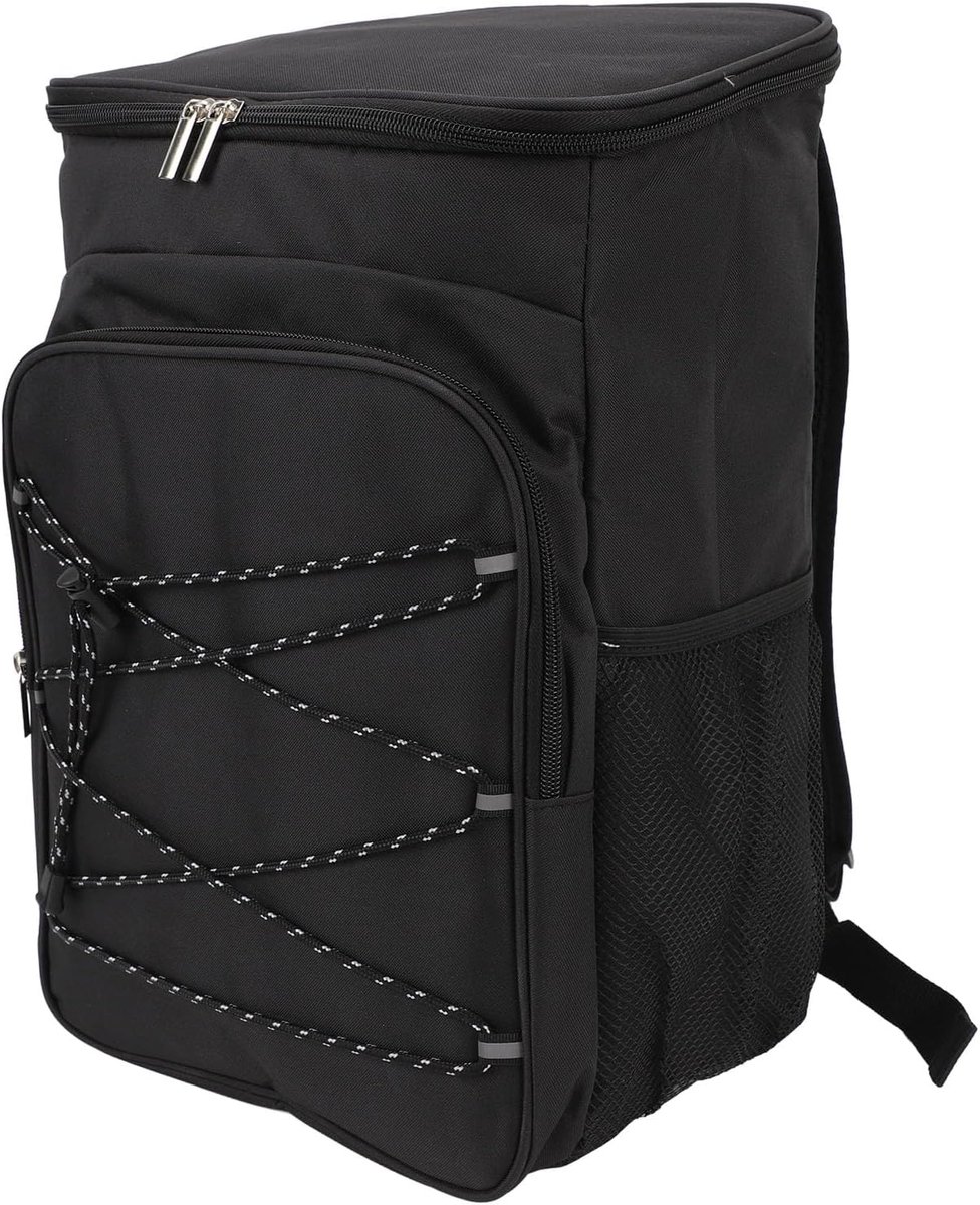 SnelShoppen - Grote Koeltas Rugzak, Thermo Backpack met Zijvakken, Waterdicht, Lekvrij voor Picknick, Camping, Reizen, Outdoor, Ergonomisch Ontwerp
