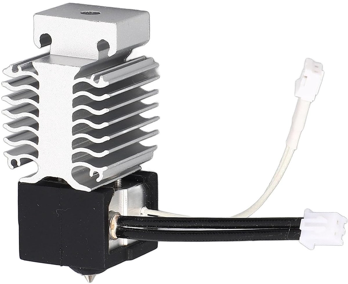 SnelShoppen - Ender 3 V3 SE Hot End Set, Keramisch Verwarmblok met Rode Koperen Mondstuk voor Sneller 3D Printen, Verbeterde Warmte Dissipatie, Eenvou