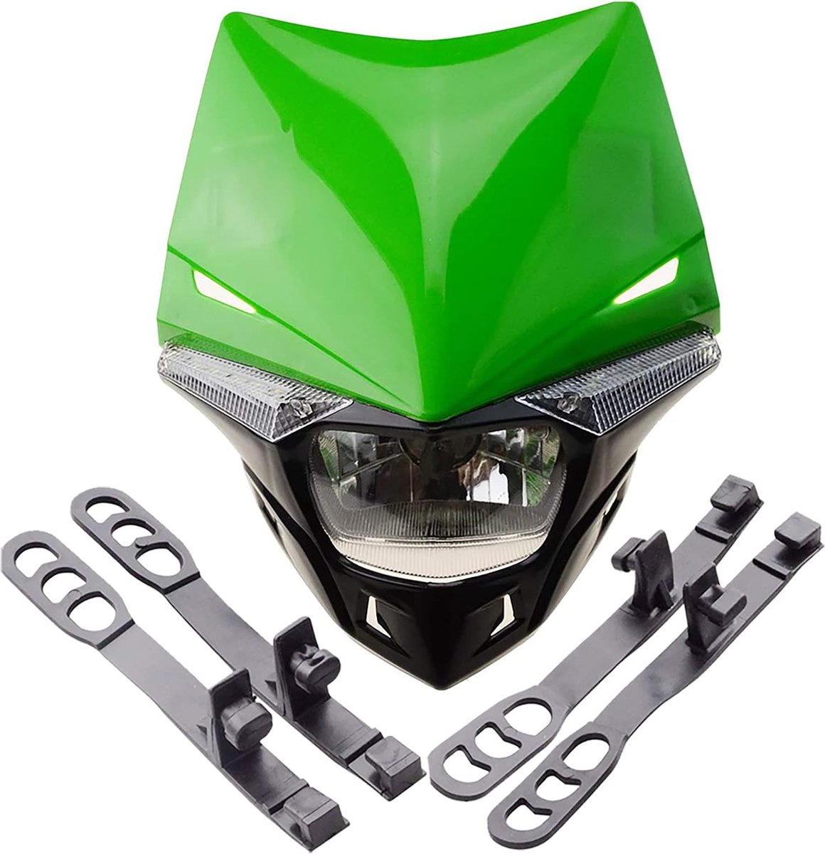 SnelShoppen - LED H4 Koplamp 12V 35W Superhelder voor Motocross, Supermoto, KTM, Cafe Racer en ATV - Waterproof, Duurzaam en Corrosiebestendig - Celes