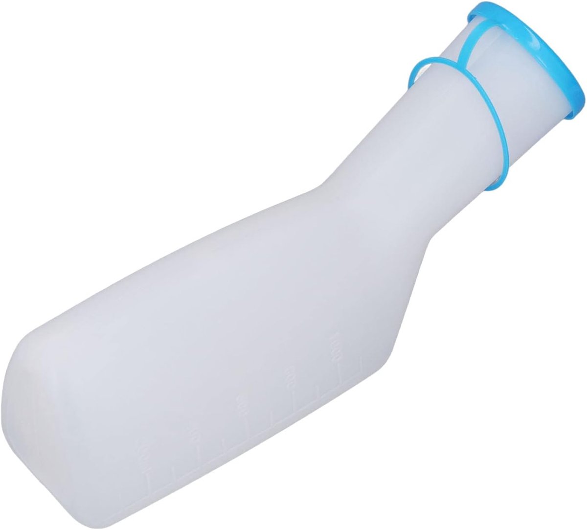 SnelShoppen - Grote Capaciteit Lekvrije Urinefles voor Mannen en Vrouwen, 1000ml, Ideaal voor Ziekenhuis, Reizen en Ouderen Zorg