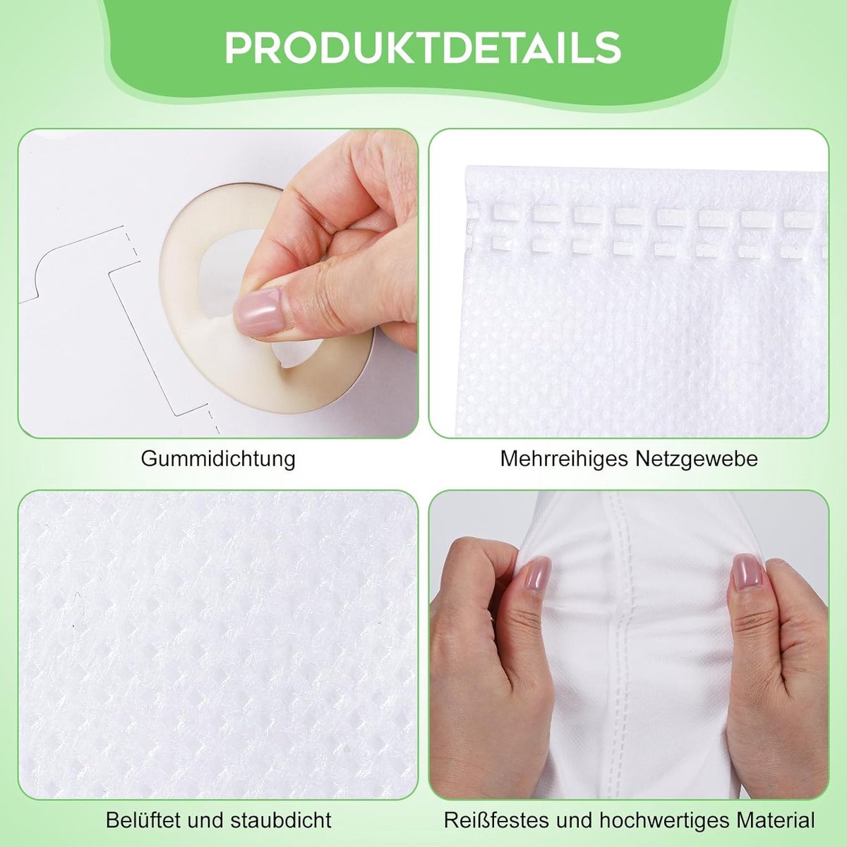 SnelShoppen - 12 Stuks Stofzuigerzakken voor Vorwerk Tiger 260 - Microvezel Filtratie - Hoge Kwaliteit - Compatibel met VT260 VT265 VT270 VT300 - Voor