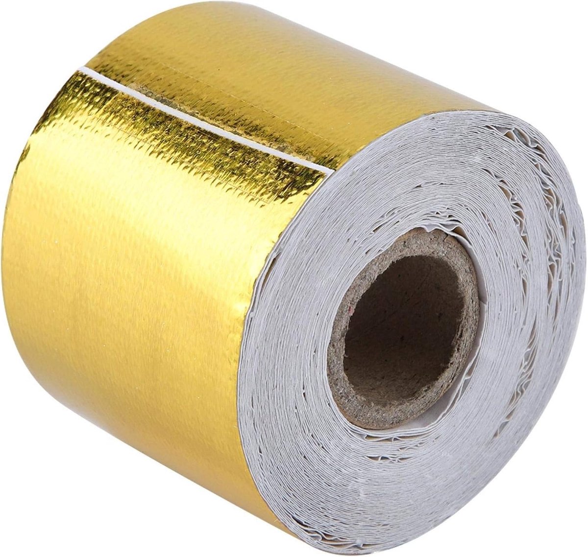 SnelShoppen - Hitteschildomslag Plakband 10M x 5Cm - Extreem Duurzaam en Sterke Hechting - Warmte-Isolatie, Geluidsabsorptie, Vlamvertragend, Corrosie