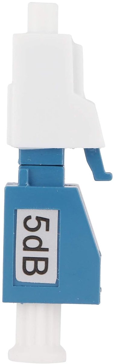 SnelShoppen - Garosa Fiber Attenuator LC/UPC-5DB Optische Glasvezel Verzwakker, Single Mode Vaste Glasvezel Attenuator, Mannelijk naar Vrouwelijk, Hog