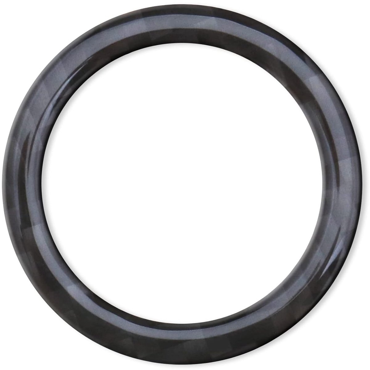 SnelShoppen - Car Startknop Carbon Fiber Ring - Start Stop Drukknop Surround Ignition Ring Sticker voor B-M-W 3 Serie E90/E91/E92/E93 - Interieur Trim