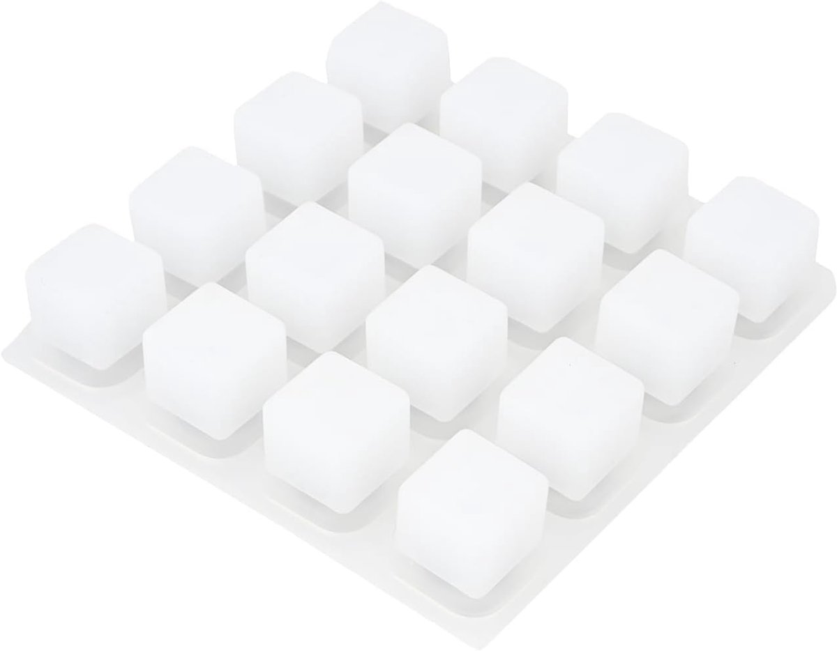 SnelShoppen - 4x4 Drukknoppen Toetsenbord Siliconen Elastomeer 60x60x11.5mm voor 3mm LED's, Compatibel met NeoTrellis RGB Stuur PCB, 16 Responsieve Kn