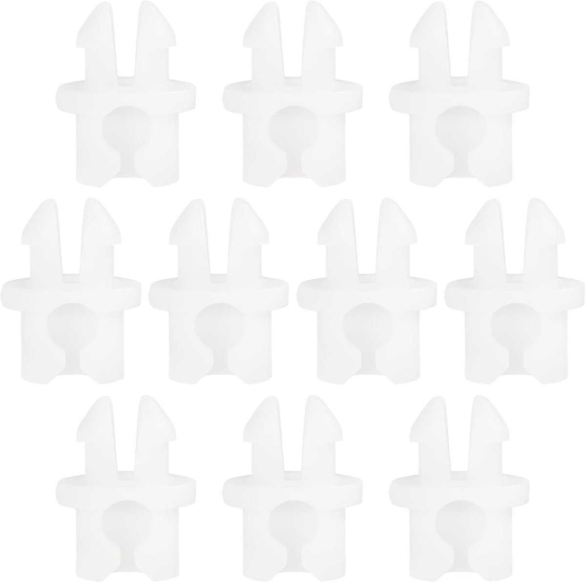SnelShoppen - 10 Stuks Deurslot Stang Clips Vervangingsset 99353156300 Voor Porsche 924 944 928 - Hoogwaardige Bevestigingsclips voor Mechanische Kopp