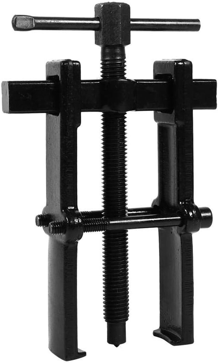 SnelShoppen - 2 Pine Lagertrekker Verwijderaar met Dubbele Benen, Gear Puller Set Handgereedschap voor Motorfiets en Auto, 6 Inch (55*90)