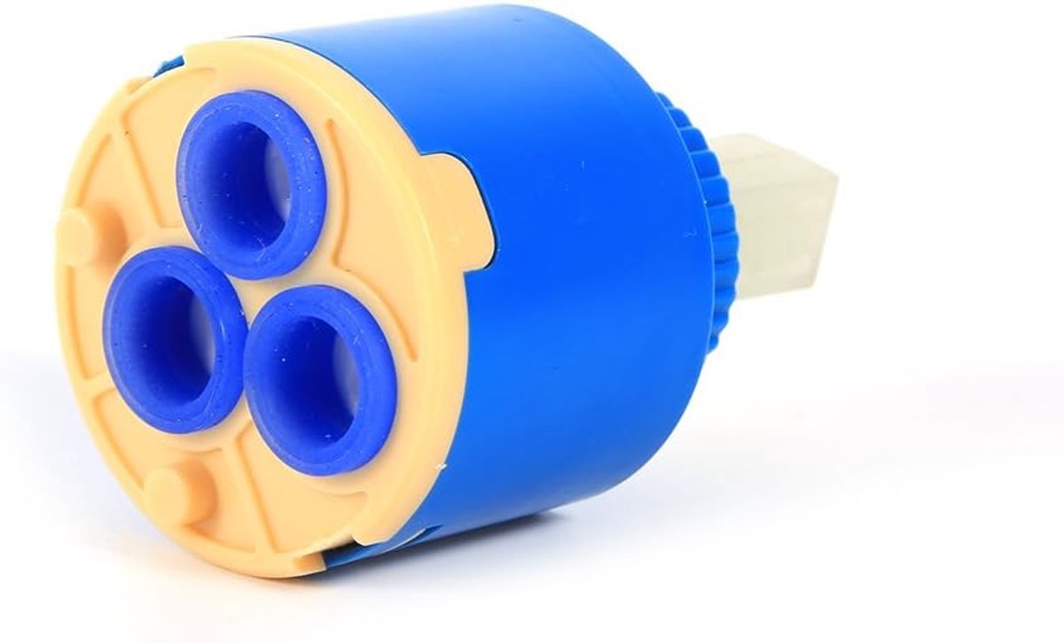 SnelShoppen - Ceramic Disc Cartridge 35mm Vervangingsonderdeel voor Waterkraan Mengkraan met Keramisch Filter, Waterbesparend en Geschikt voor Keuken