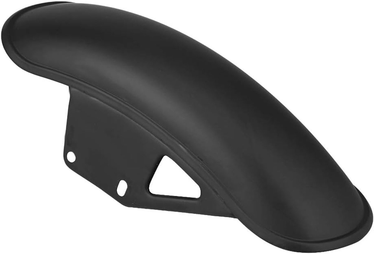 SnelShoppen - Voorvering Spatbord, Motorfiets Voorvork Spatlap Bescherming Spatbord Deksel voor GN125 GN250 (zwart)