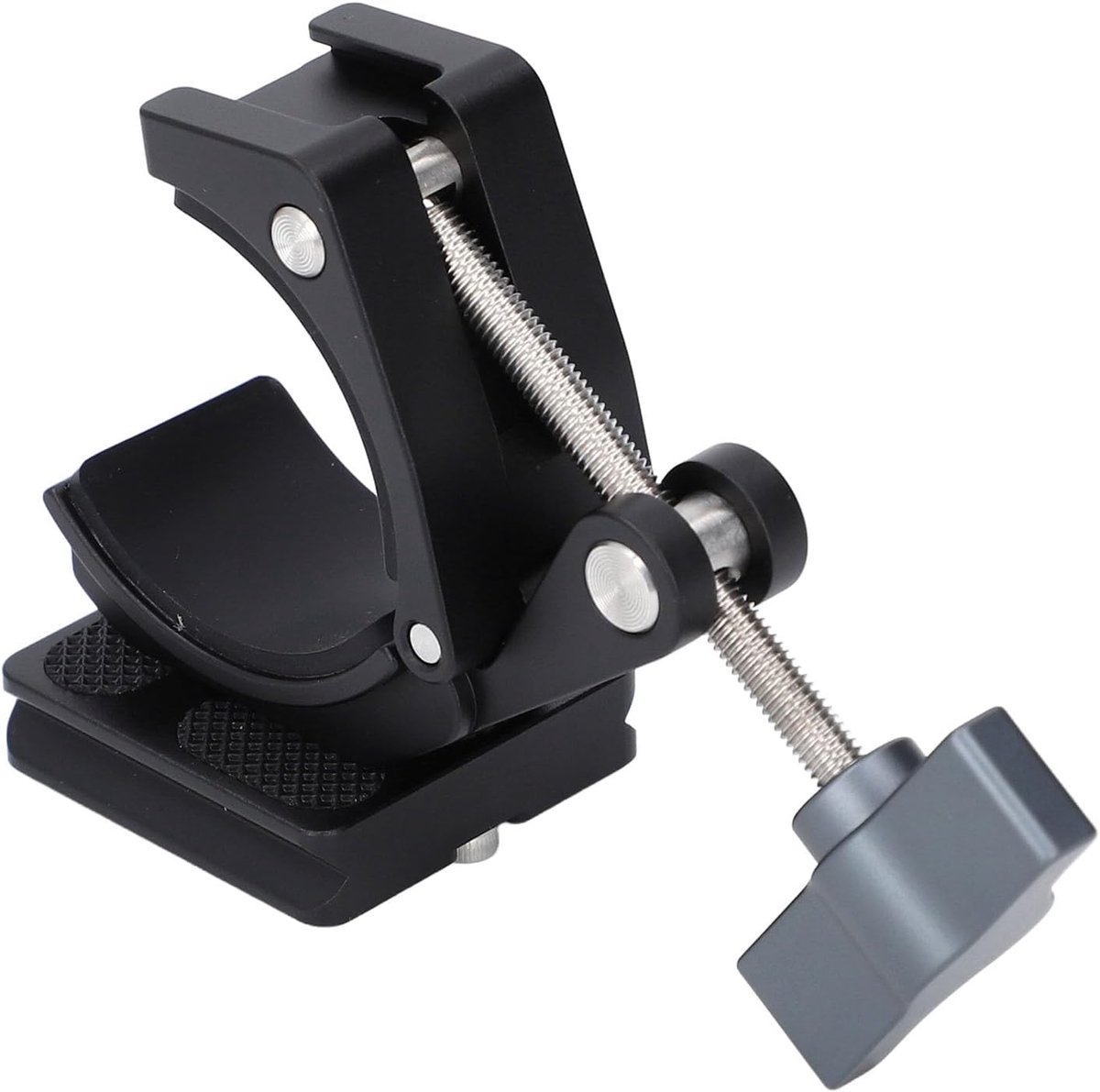 SnelShoppen - Multifunctionele Super Klem, Fotografie Klem met 1/4 Inch Draad en Positioneringsgaten, Geschikt voor 40mm Arca Snelsluiting, Voor 19-45
