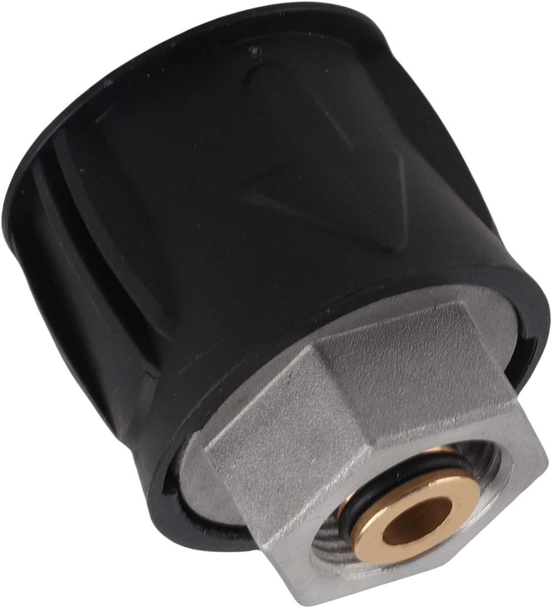 SnelShoppen - High Pressure Washer Adapter Set M22 14 Mm - 4000 PSI Slang Koppeling - Aluminium Drukreiniger Aansluiting voor Tuin en Auto