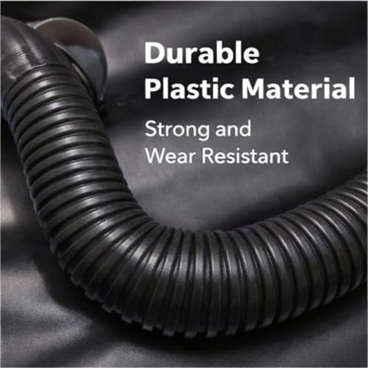 SnelShoppen - Opblaasbare Hot Tub Slang Premium Plastic 106cm Lucht Jet Inflatie Slang voor P05341 Geschikt voor Zwembad SPA