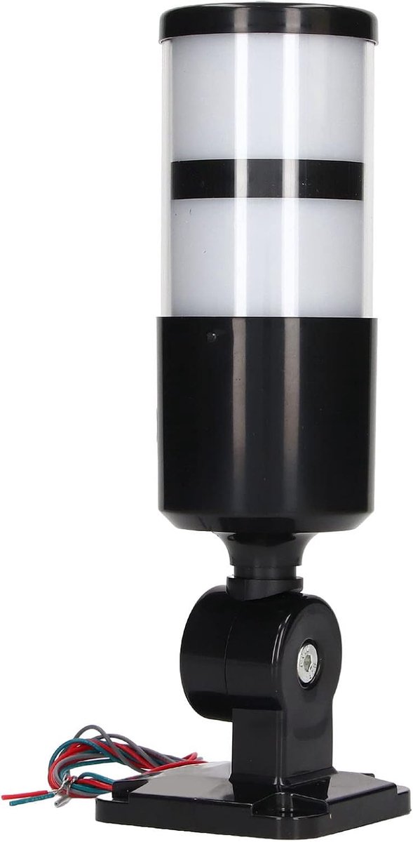SnelShoppen - LED Signal Tower Pile Light, Vouwbare 2 Laags Waarschuwingslamp, 180 Graden Flexibel Industrieel Schakelaar, Duurzame Waarschuwingslicht