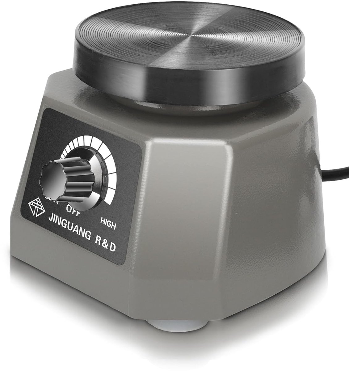 SnelShoppen - Laboratorium Vibrator 4 Ronde Shaker, Gips Mengmachine, Dental Vibrator Laboratorium Apparatuur, Gips Vibrator Plaat voor Menging, EU St