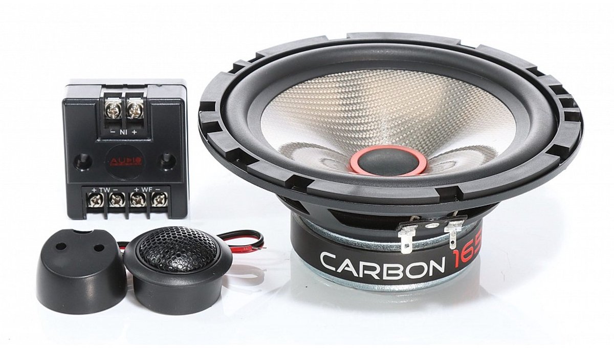 Audio System Carbon 165 16.5cm / component-set ( composet ) Auto speakers 6.5 inch Luidsprekers – foto 4