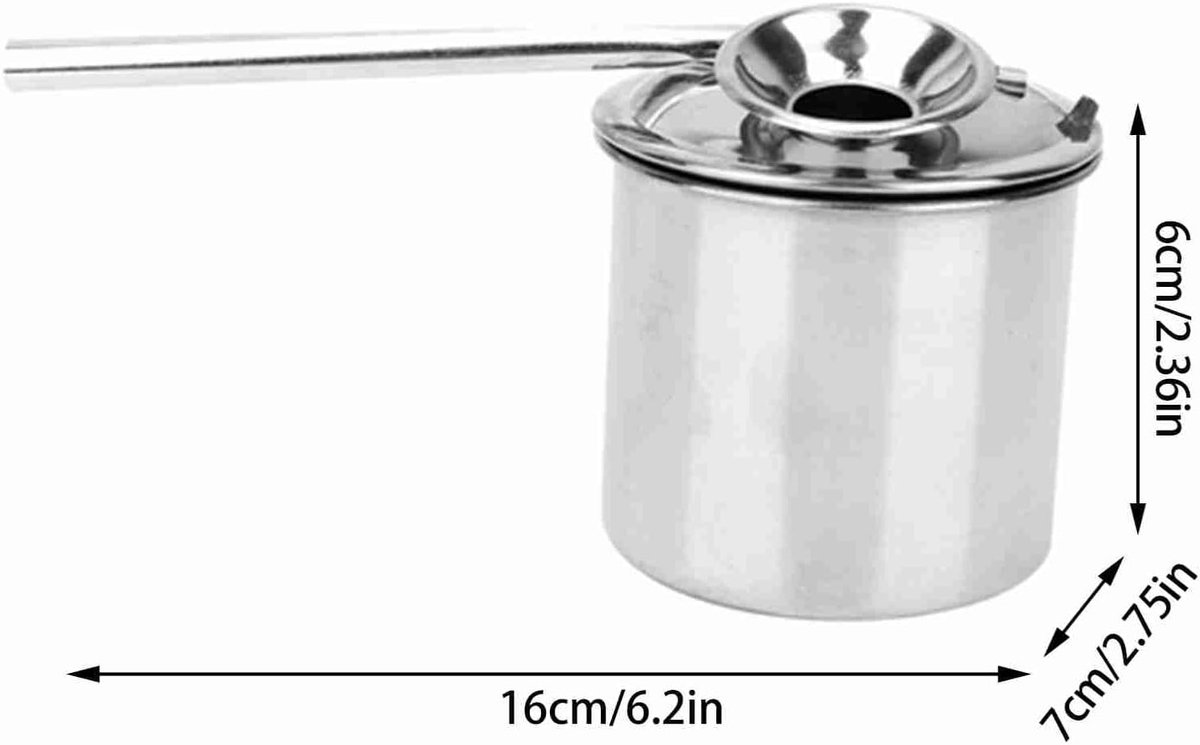 SnelShoppen - Professionele Verfspuit RVS Gereedschap voor Keramiek - 200ml Verfspuit voor Emaille en Oxiden - Ideaal voor Creatieve Projecten en Hobb
