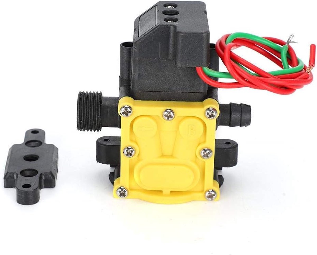 SnelShoppen - Pompa Ciśnieniowa Membranowa 12 V - Betrouwbare Waterpomp voor Tuin, Tuinbouw, Agrarische Toepassingen, Duurzaam Materiaal, Eenvoudige I