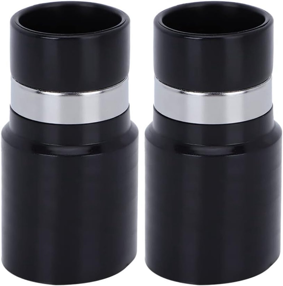 SnelShoppen - Vacuum Cleaner Hose Adapter Set van 2 - Slangverbinding, 32 mm Binnen Diameter, Duurzaam Materiaal, Eenvoudige Installatie, Perfect voor