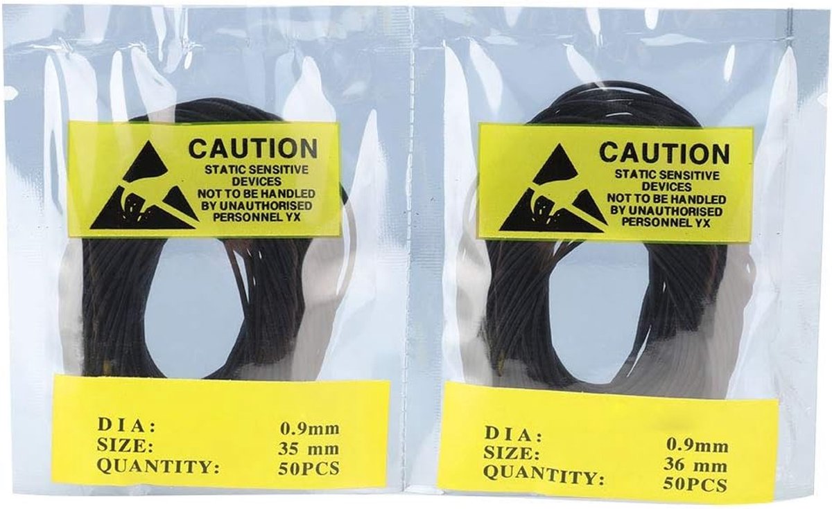 SnelShoppen - O-ring horloge pakking - Slijtvaste rubberen gasket - 0.9mm rubber O-ring horloge seal - Duurzaam voor horlogekast afdichtingen - 500 st
