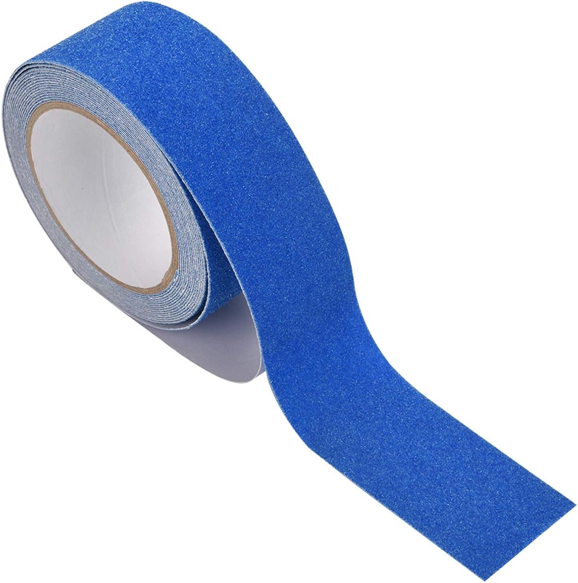 SnelShoppen - Antislip Tape 5Mx5cm Kleurvol PVC Trap Tread Tape voor Kantoor, Hotel, Restaurant, Ziekenhuis, School, Luchthaven, Station (Blauw)