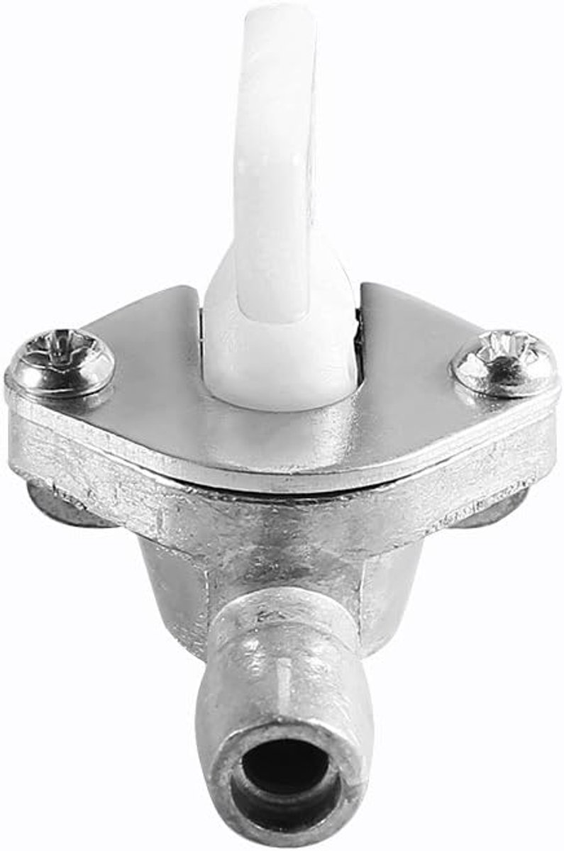 SnelShoppen - Brandstofkraan Schakelaar, Carburetor On/Off Kraan voor 47/49cc Mini Moto, Pit Bike, Dirt Bike, ATV, Quad, Zwart, Geschikt voor Diverse