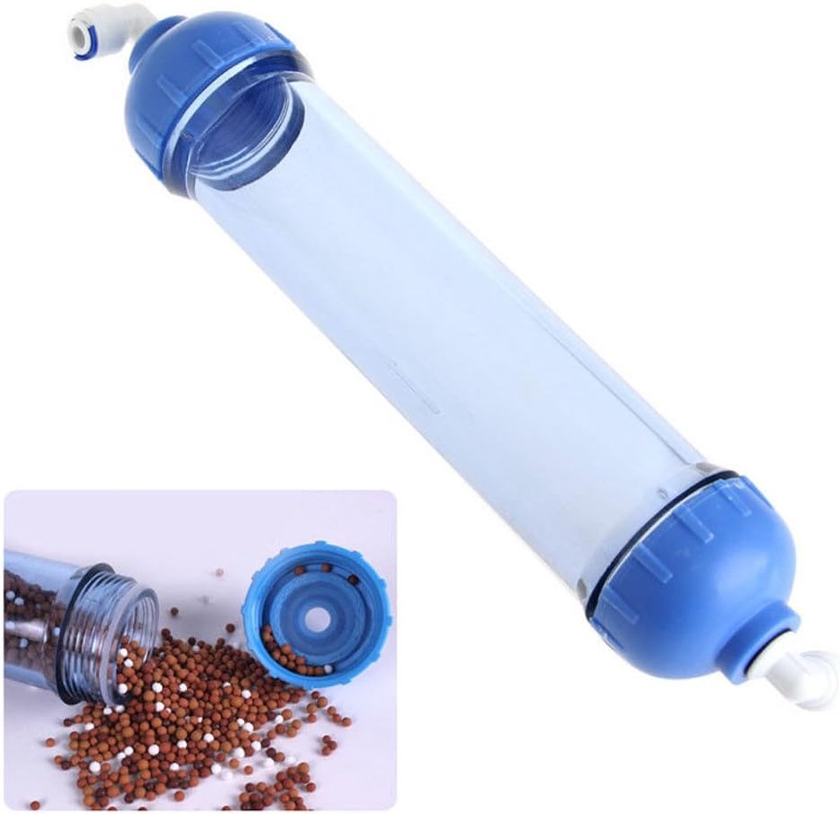 SnelShoppen - Waterfilter Behuizing Vulset, Waterzuiveraar T33 Shell Filterbuis Onderdelen Kit, Refill Inline Filter voor Omgekeerde Osmose, Effectiev