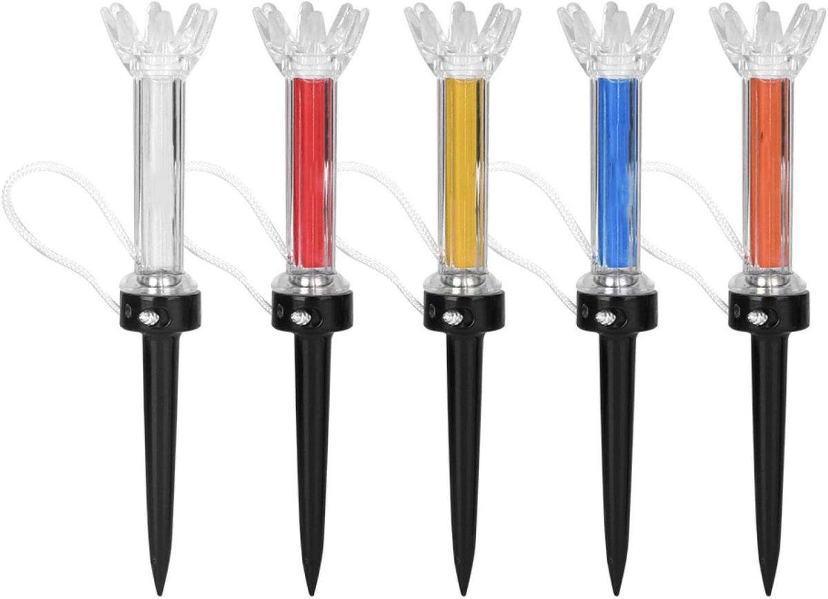 SnelShoppen - Naroote Training Golf Tees, Magnetische Golf Tees, Multi-kleurige Golf Tees voor Beginners, Outdoor Golf Club, Hoge Afstand, Weinig Weer