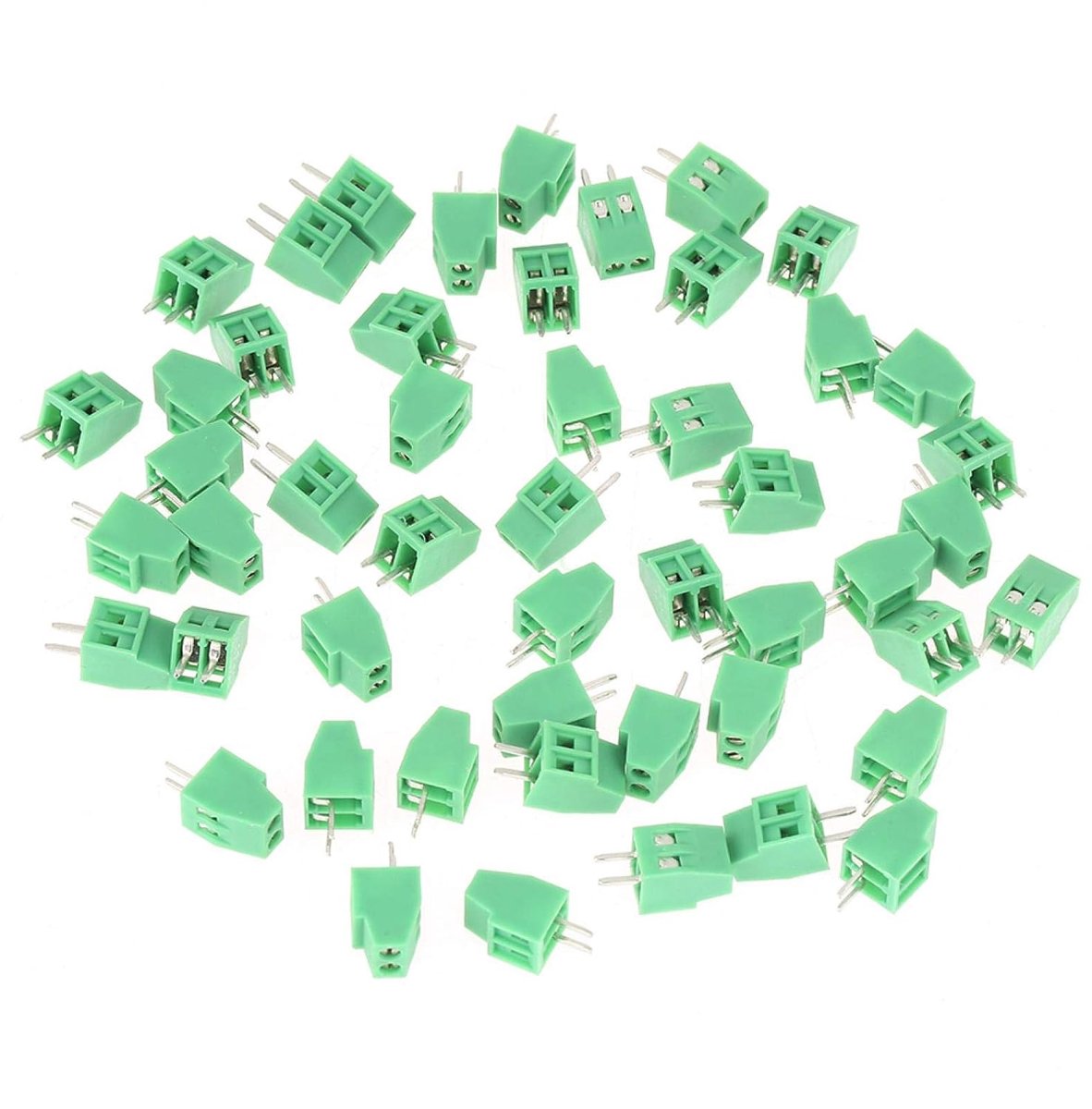 Terminalblok connector 2 pin 2.54mm - schroefverbinding - lage frequentie - veilig en betrouwbaar - ShopVlot