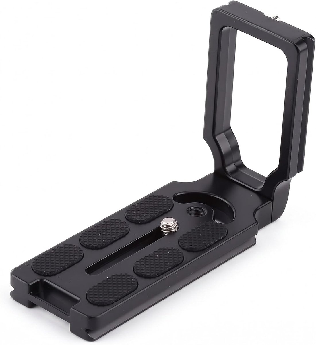 SnelShoppen - L-vormige Beugel Verticale Universele Quick Release Plaat met 1/4" Schroef Stand voor DSLR Camera - Veilig en Aanpasbaar