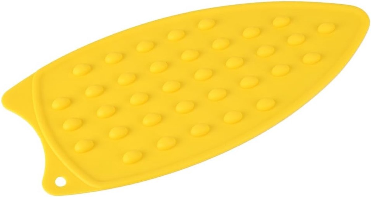 Siliconen Strijkondersteuning Pad - Antislip Strijkmat voor Veilig en Efficiënt Strijken (Geel)