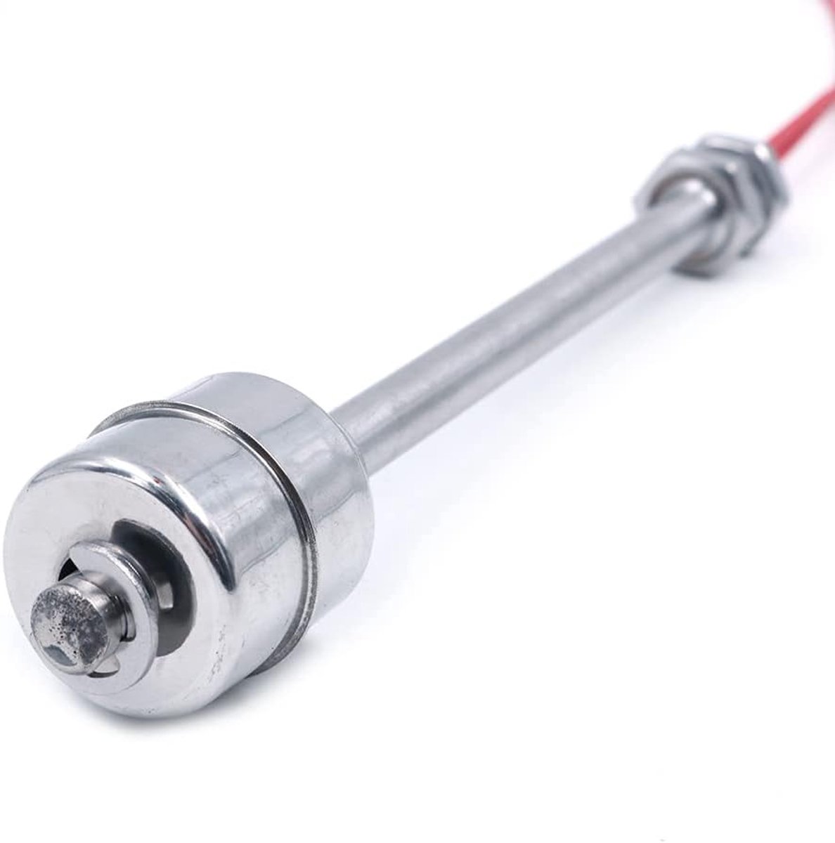 Float switch 150mm - RVS - Waterniveau sensor - Voor waterpomp en tuin - ShopVlot