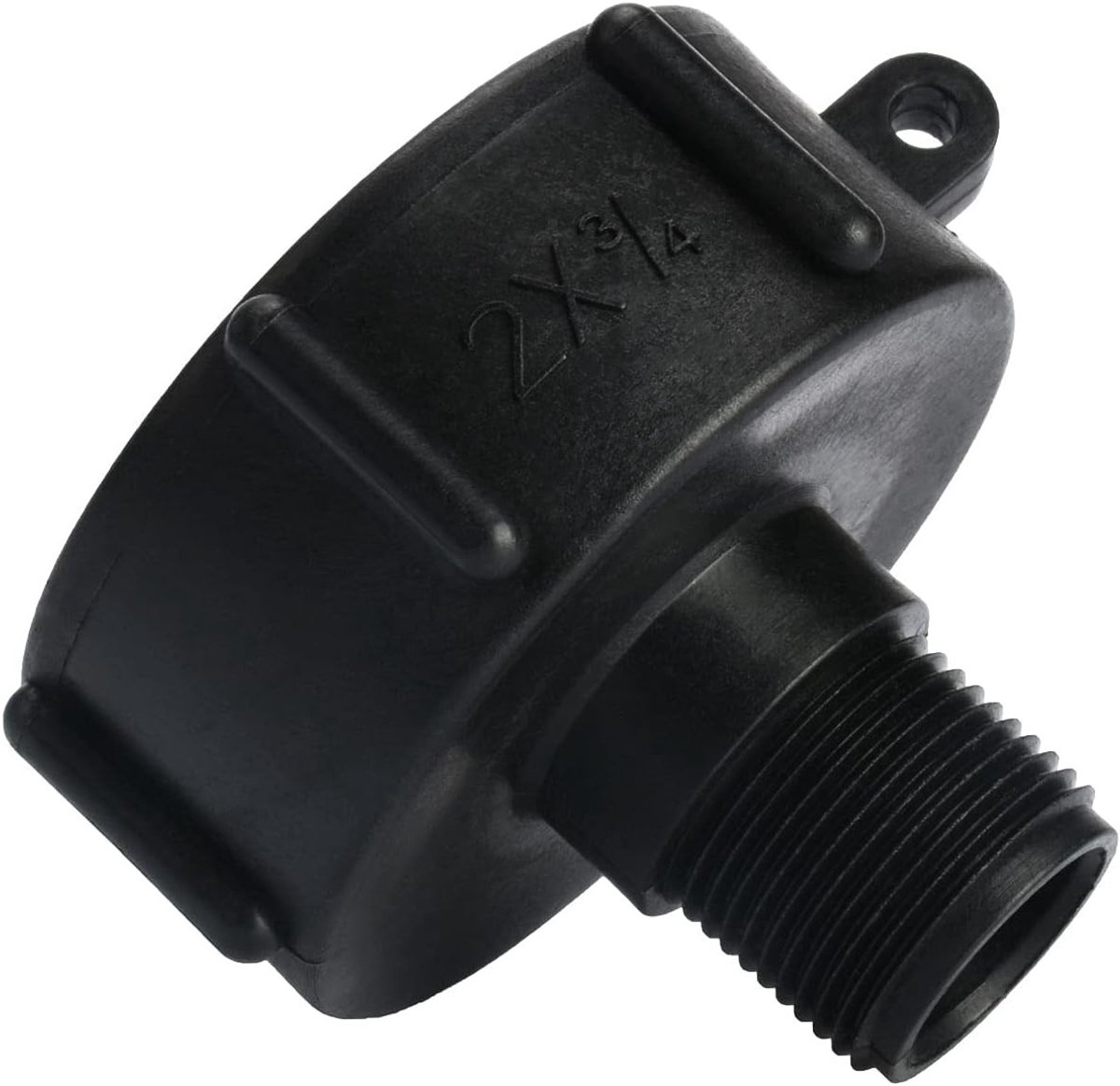 Plastic Slangaansluiting voor IBC Tank met S60X6 Schroefdraad en 3/4" Waterkraan Adapter voor Tuin en Irrigatie