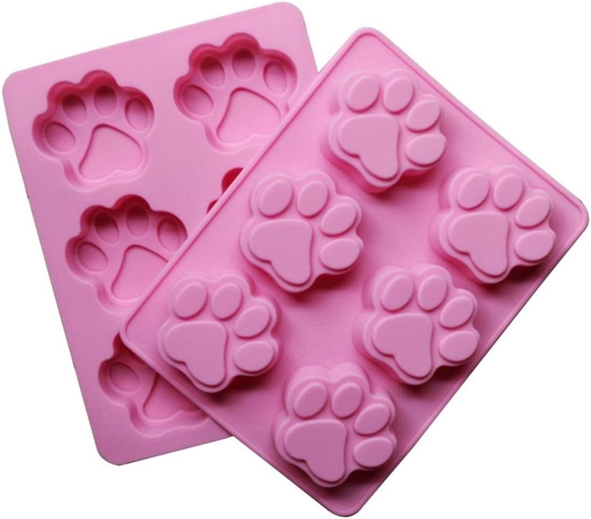 SnelShoppen - 1 Stuk Silicone Bakvorm/Muffinvorm voor Muffins, Cupcakes, Taarten, Pudding, IJsblokjes en Gelatine - Chrysantheme, 100% Silicoon, Tempe